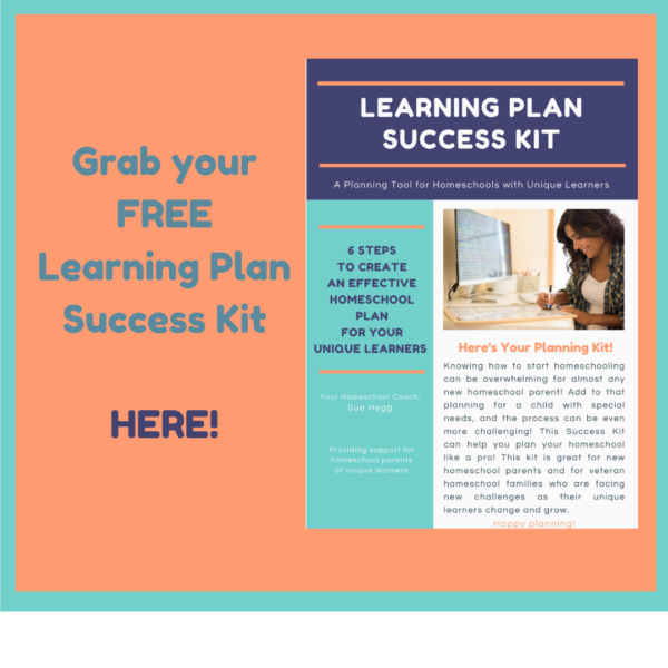 You can sign up for a  free learning plan success kit from Unique Learners.