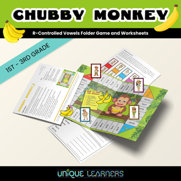 chubby-monkey-folder-game-r-controlled-vowels-phonics