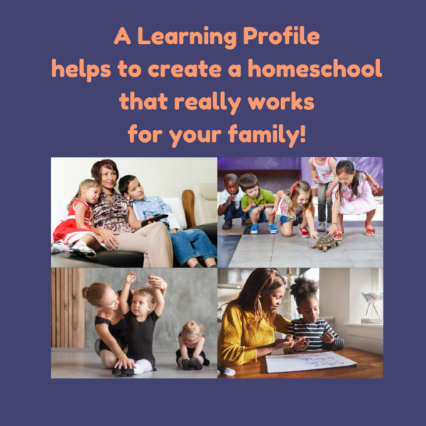 A Special Needs Learning Profile helps to create a homeschool that works!