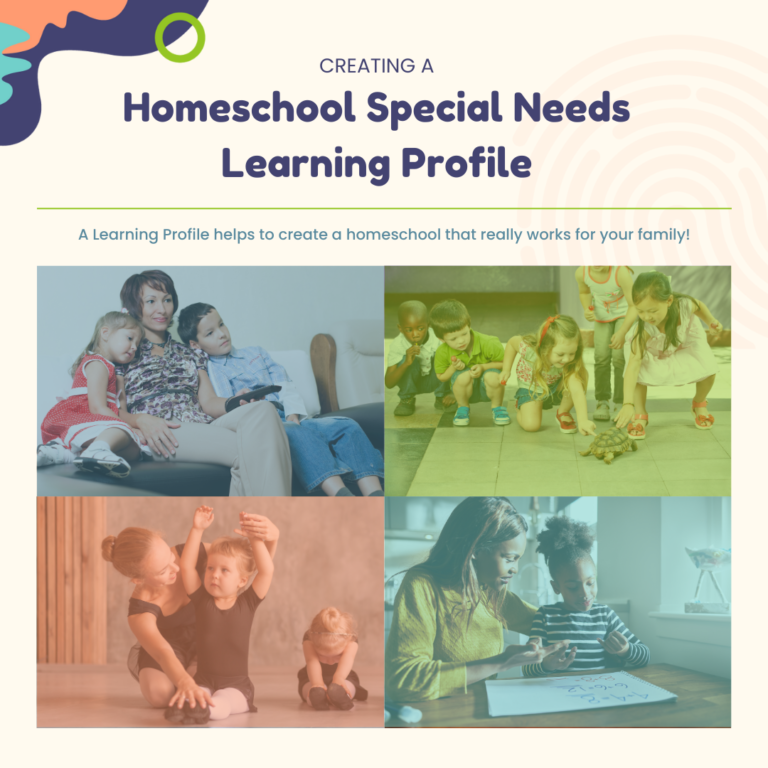 Creating a Homeschool Special Needs Learning Profile