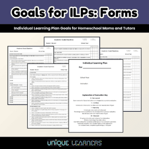 Individualized Learning Plan Goals Cover Image