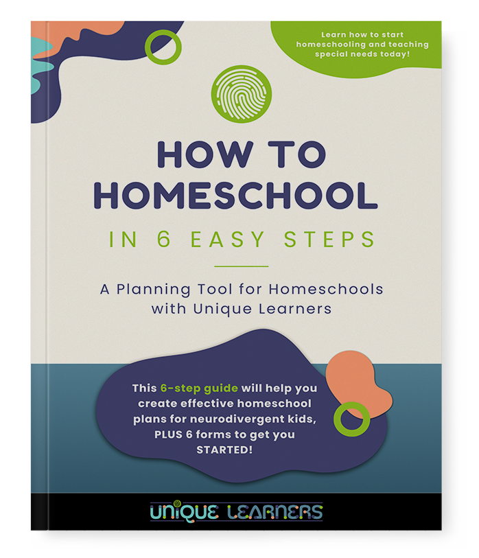 "How to Homeschool in 6 Easy Steps" Free E-book Guide