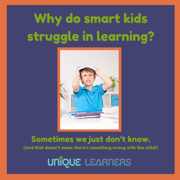 Why do smart kids struggle in learning? A Diagnostic Assessment can help!