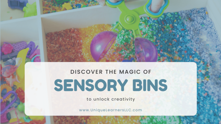 Discover the Magic of Sensory Bins to Unlock Creativity