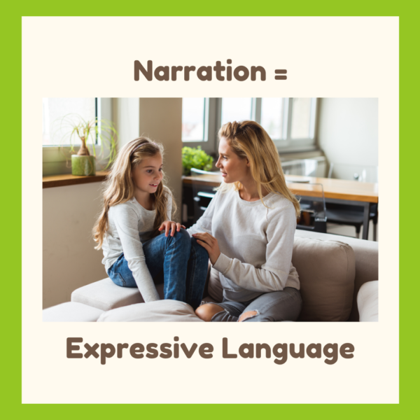 Language Skills: Narration = Expressive Language