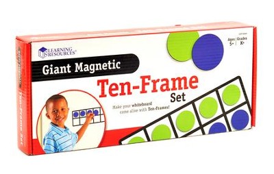 Hands On Activities for Elementary Math: Giant Magnetic Ten-Frame Set