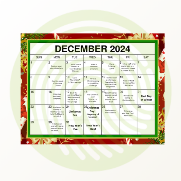 December Activities Calendar Pack - Image 3