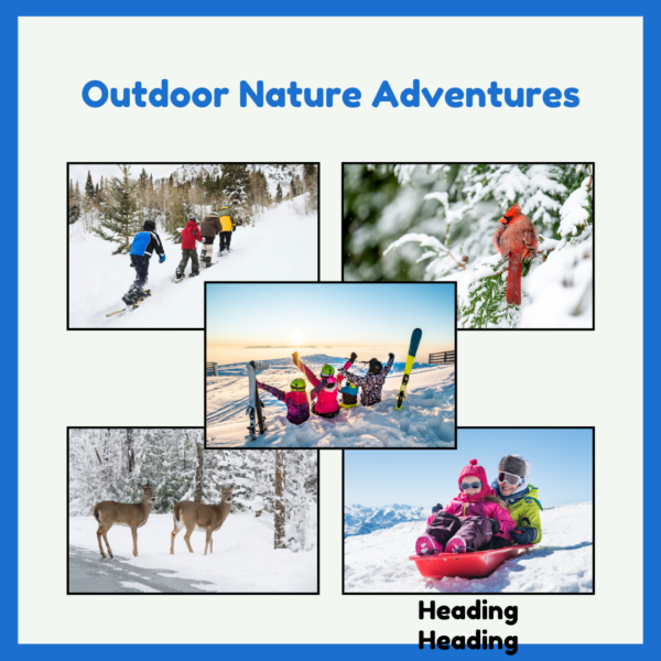 January Ideas for Outdoor Nature Adventures