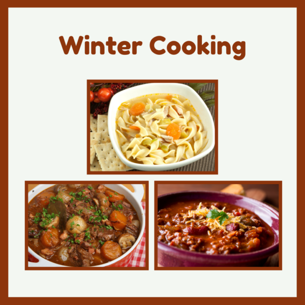 January Ideas for Winter Cooking in Homeschool

