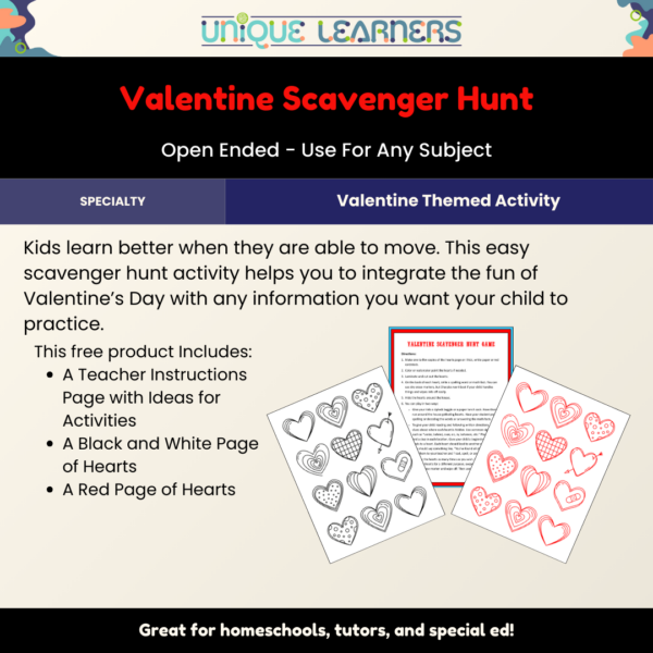 Valentine Scavenger Hunt - Image 2