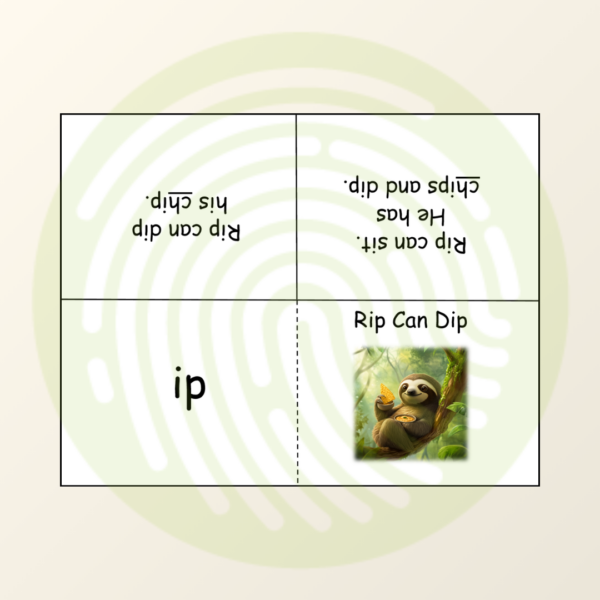 Foldable Decodable Readers - Short Vowels - Word Families - Image 7